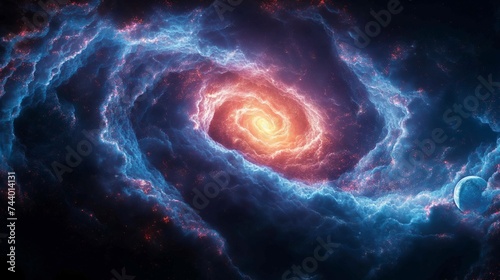 design with a cosmic fantasy theme photo