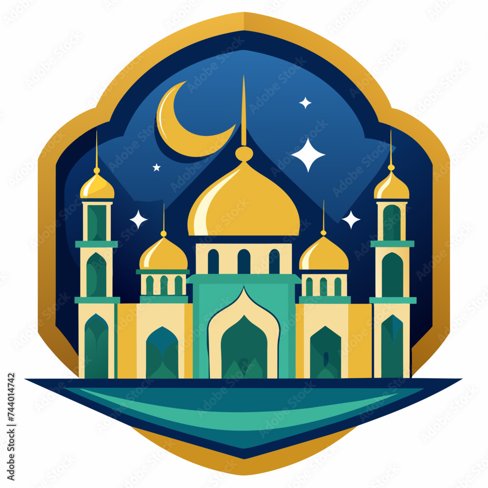 Islamic Ramadan logo 