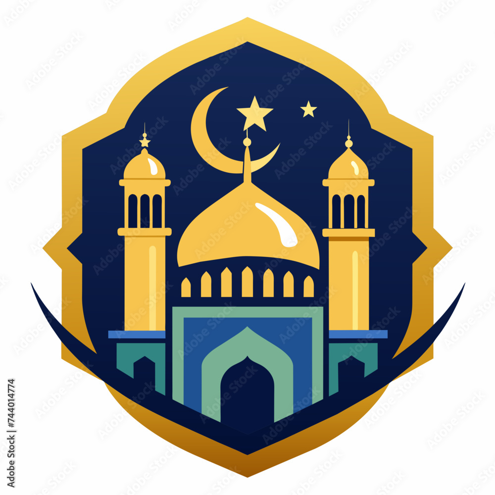 Islamic Ramadan logo 