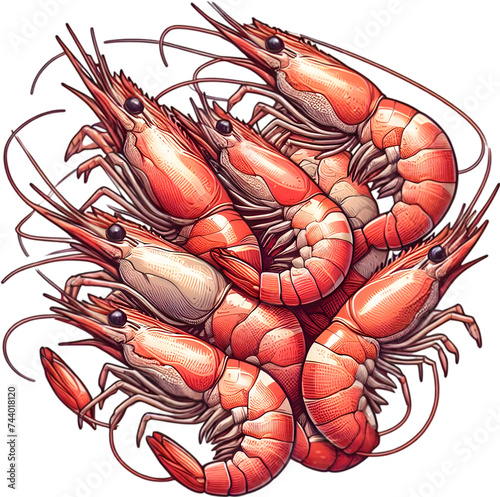 shrimp - 새우. Generative AI