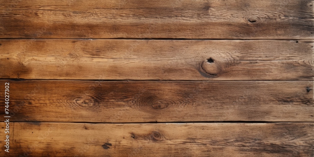 Naklejka premium Detailed close-up of a piece of wood. Suitable for backgrounds or textures