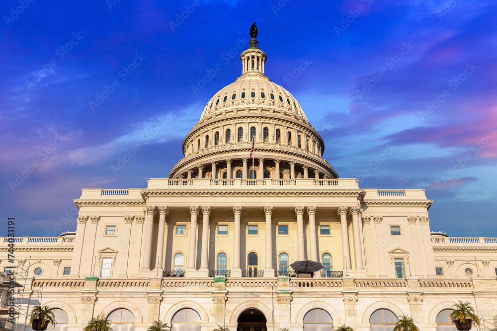 Obraz premium The United States Capitol building