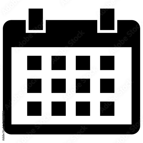 Calendar or appointment icon vector