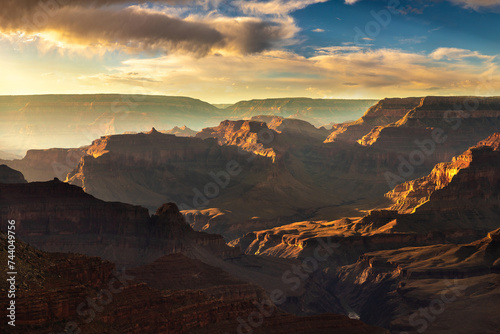 Grand Canyon National Park at sunset