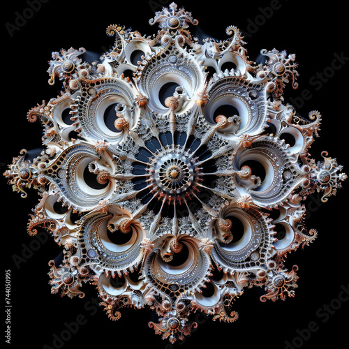 fractal burst arrangement