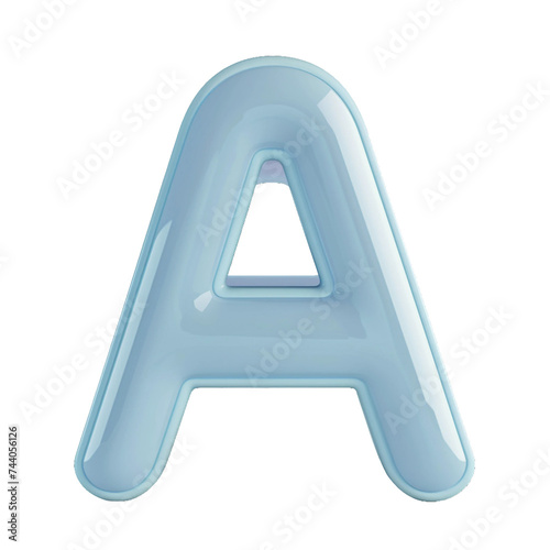 3D Assets- Alphabet A