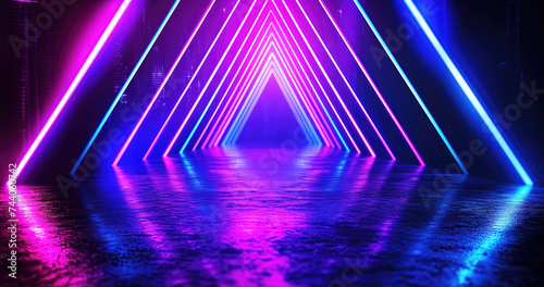 Abstract futuristic backgro...