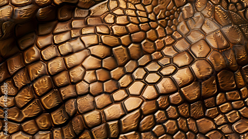 Detailed Close Up of an Alligators Skin © Reisekuchen