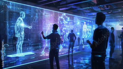 Research and technology in the holographic laboratory.