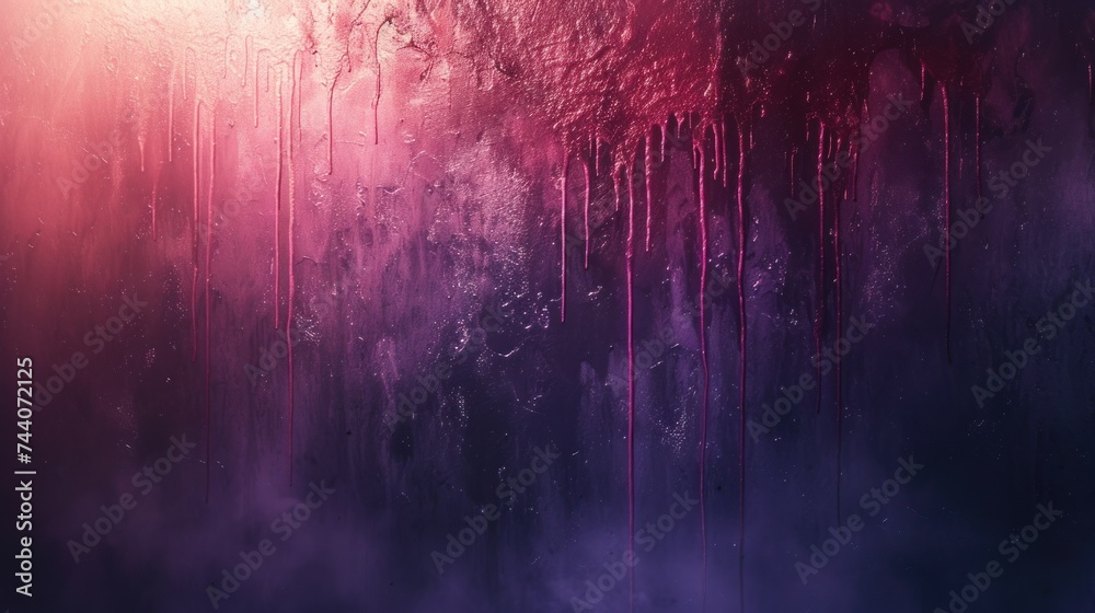  a purple and pink background with drips of paint on the bottom and bottom of the image and the bottom of the image on the bottom of the bottom of the image.