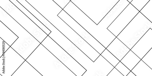 Geometric vector pattern, repeating thin linear square diamond shape and rectangle. abstract black colors with lines pattern texture business background.