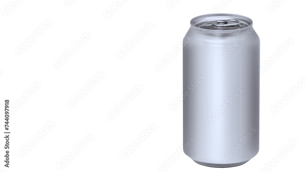 Energy drink soda can mockup template isolated on white background. Wet metal aluminum beverage drink can cutout, clipping path Energy drink soda can mockup template isolated on white background. Wet metal aluminum beverage drink can cutout, clipping path