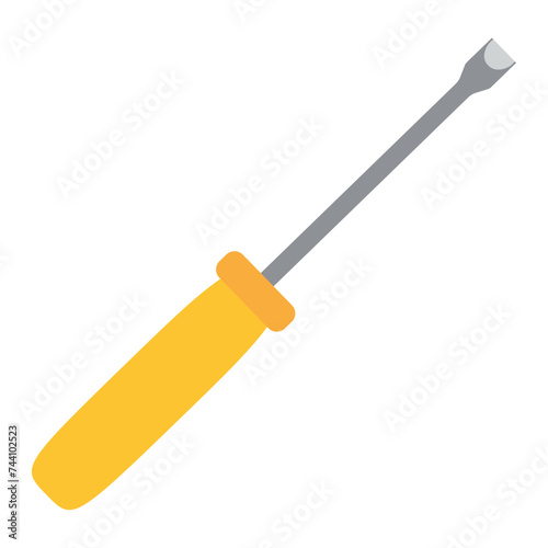 Isolated screwdriver icon Vector