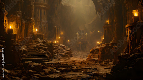 Sony Photo of dwarf King underground golden kingdom
