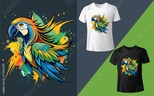Parrot T-Shirt Design