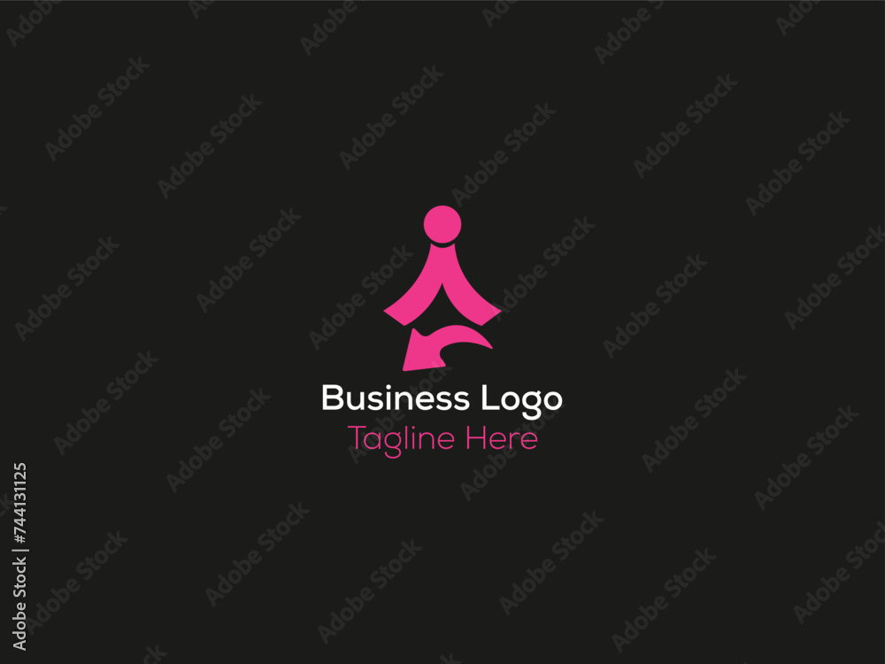 minimal business creative logo design minimal business creative logo design