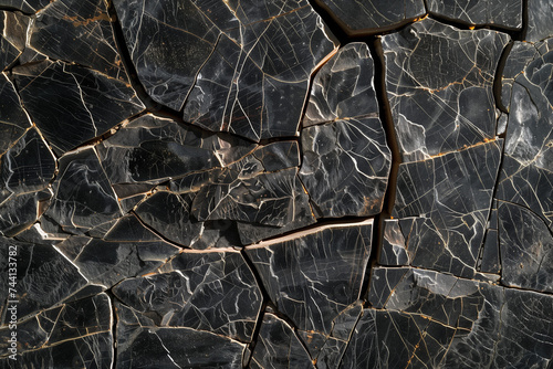 rock stone surface texture background illustration. Created with Generative AI