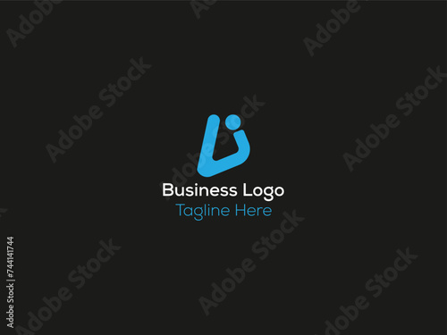 minimal business creative logon design
