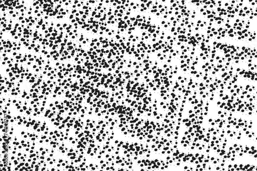 Background with chaotic dots. Vector seamless pattern. Abstraction.