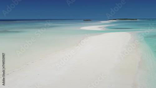 Maldives ocean and beach Dhigurah island  photo