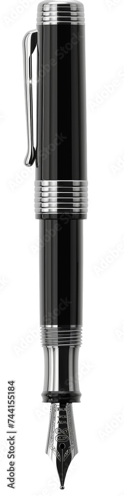 Fountain Pen Isolated on Transparent or White Background, PNG Fountain Pen Isolated on Transparent or White Background, PNG