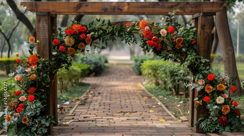 Matrimonial Promenade with Floral Wonders