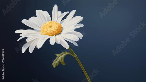 Daisy flower background  ecology and healthy environment concept