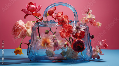 Flowers in a bag