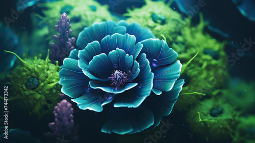Flower background © Victoria Andrievska