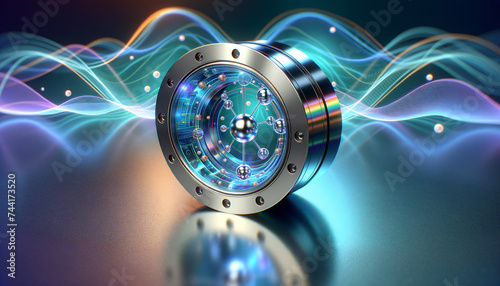 Quantum Sensors: Dynamic Realism in Tranquil Chromatics
