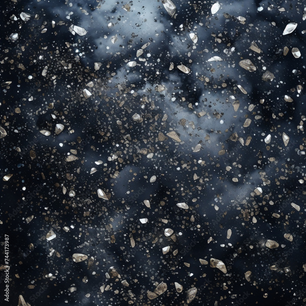 Obraz premium Abstract backround with grey dust