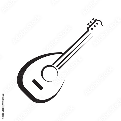 lyre icon vector illustration design template