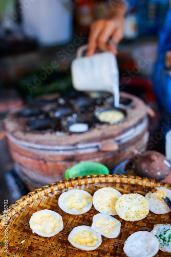 Street food market