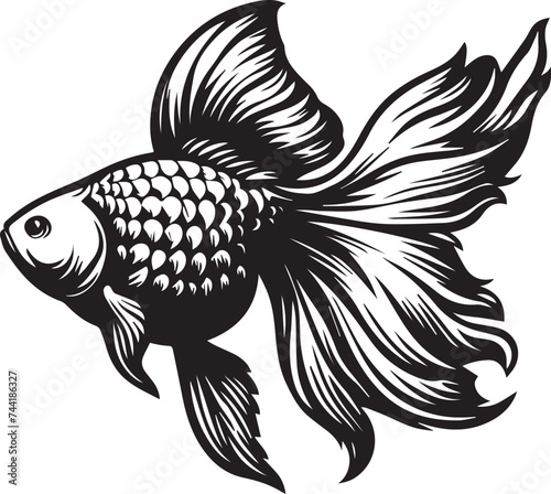 Fish Silhouettes EPS Fish Vector Fish Clipart