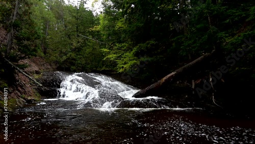 Slide Falls, Slate River Baraga County Michigan