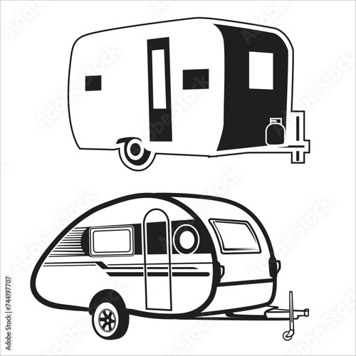 campervan illustration