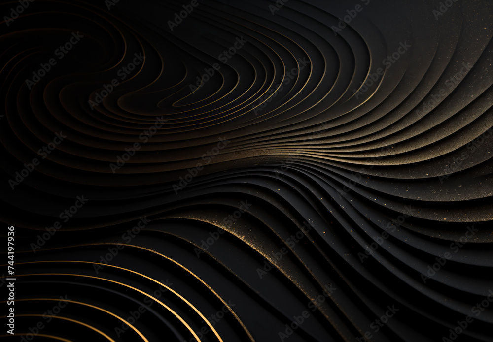 Fototapeta premium abstract fluid dark background