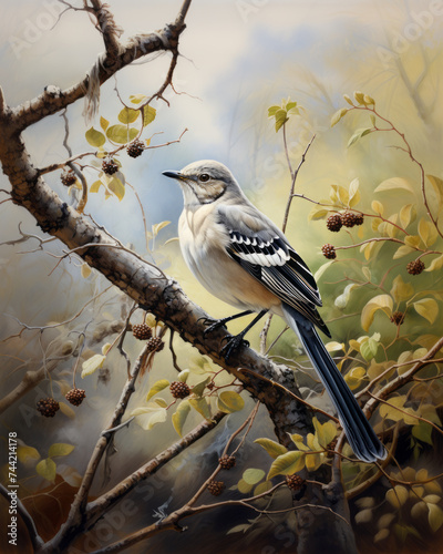 Northern Mockingbird © Timothy A. Hogan