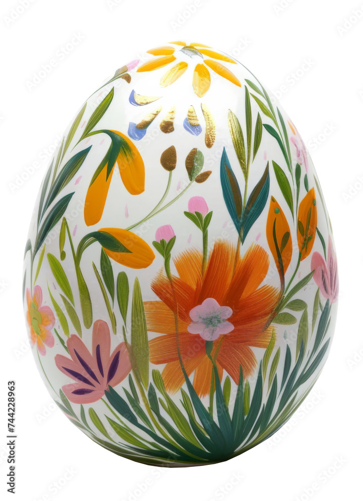 easter egg isolated. easter egg isolated.