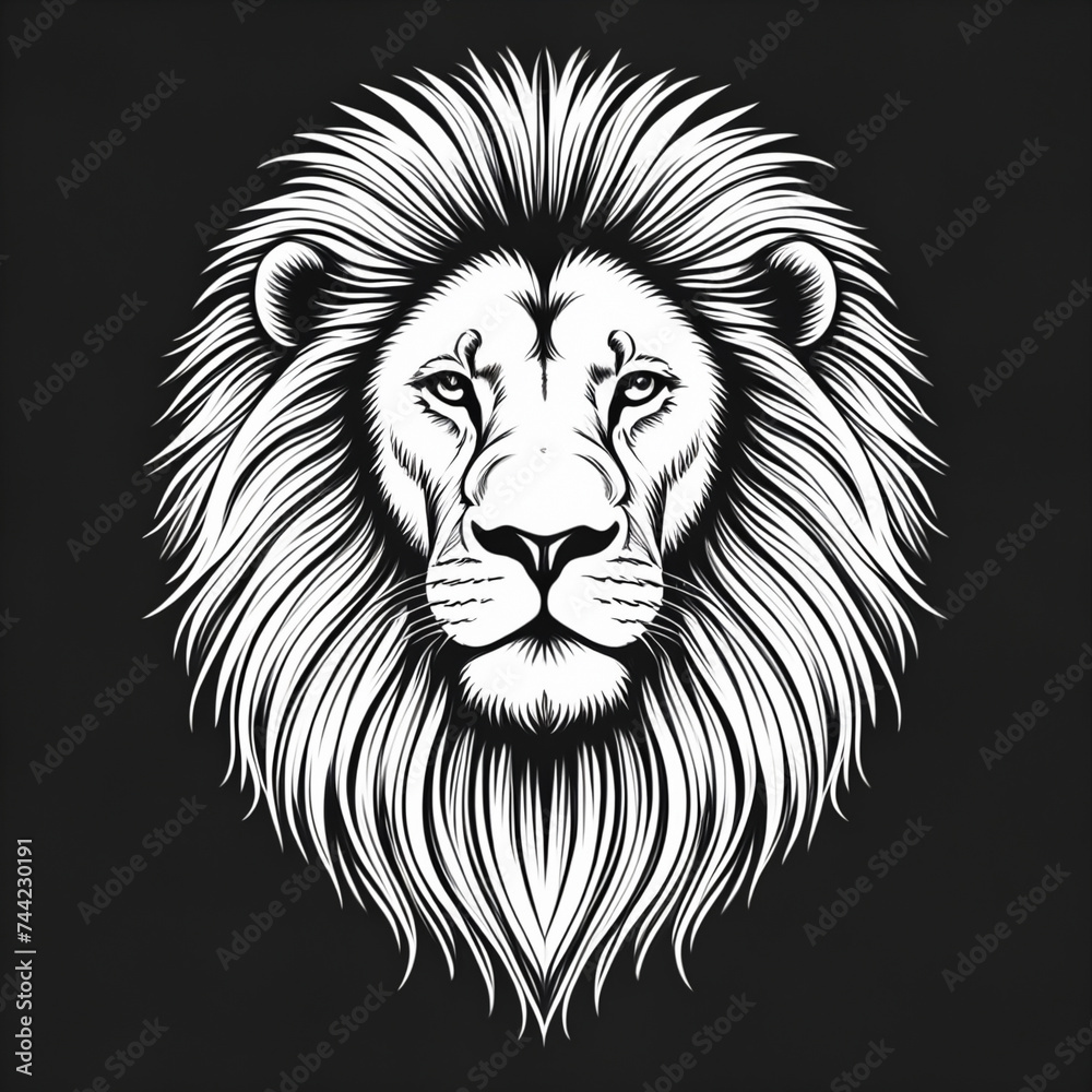 lion head vector lion head vector