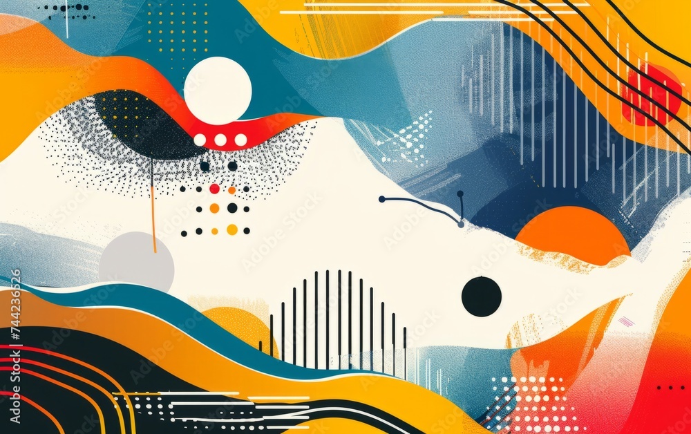 an abstract rainbow color background Generative AI an abstract rainbow color background Generative AI