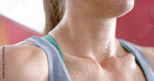 Wallpaper Mural Close-up of a young Caucasian woman Torontodigital.ca