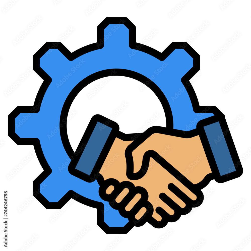 Strategic Alliance Icon Element For Design Strategic Alliance Icon Element For Design