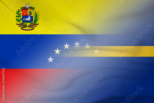 Venezuela and Nauru official flag transborder negotiation NRU VEN