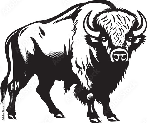 Black Bison Branding Stand Tall and Be Bold The Bison Way Strength, Freedom, and Power