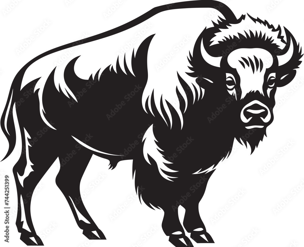 Command Attention with the Black Bison Icon Build Trust and Authority Black Bison Logo for Your Business Command Attention with the Black Bison Icon Build Trust and Authority Black Bison Logo for Your Business