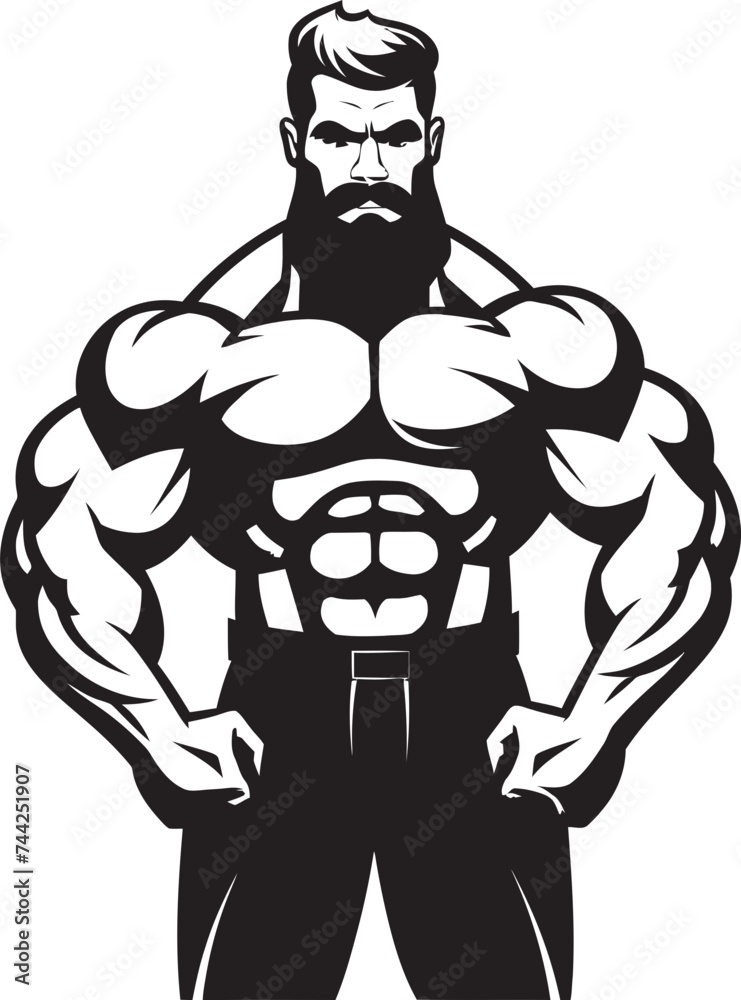 The Back Beast A Caricature for the Masters of the Lats The Zen Pumped Yogi A Bodybuilder Caricature Finding Inner Strength