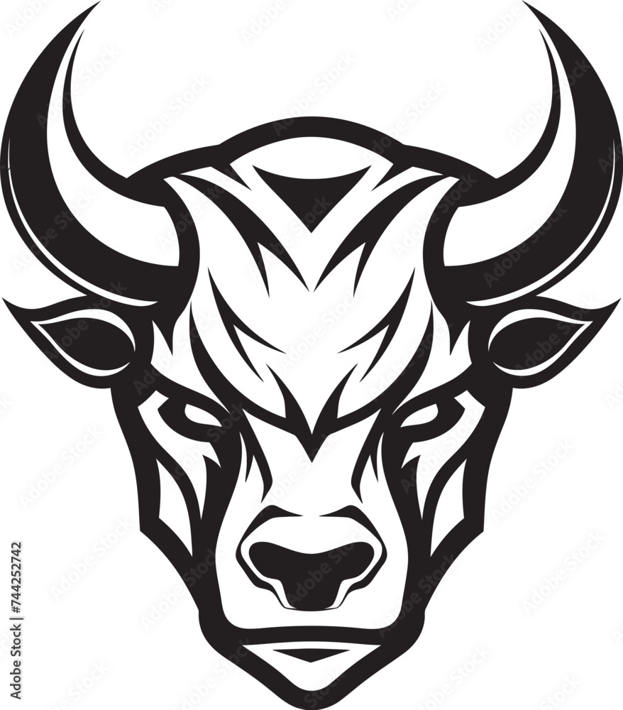 From Farm to Phantom A Bull Mascot Haunting the Memory The Shadowy Colossus A Bull Head Icon with More Than Meets the Eye