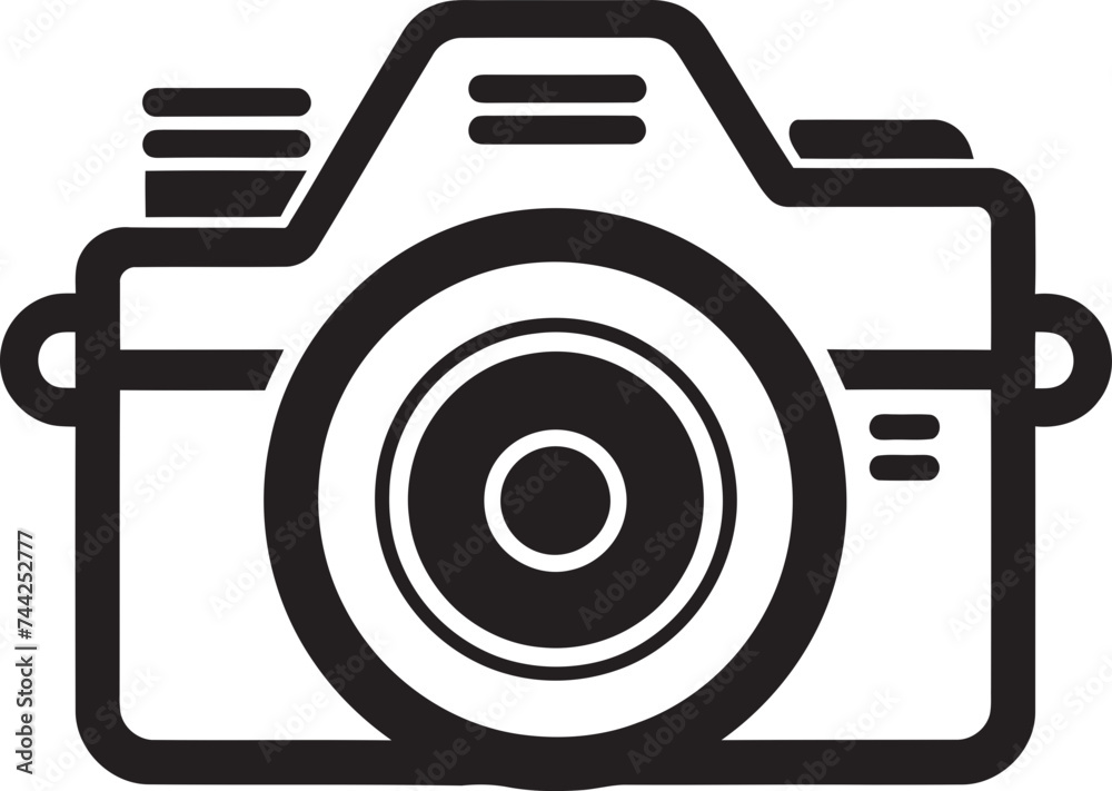 Camera Lineart Icon Capturing Moments in Bold Lines Modern Camera Silhouette A Timeless Logo Design Camera Lineart Icon Capturing Moments in Bold Lines Modern Camera Silhouette A Timeless Logo Design