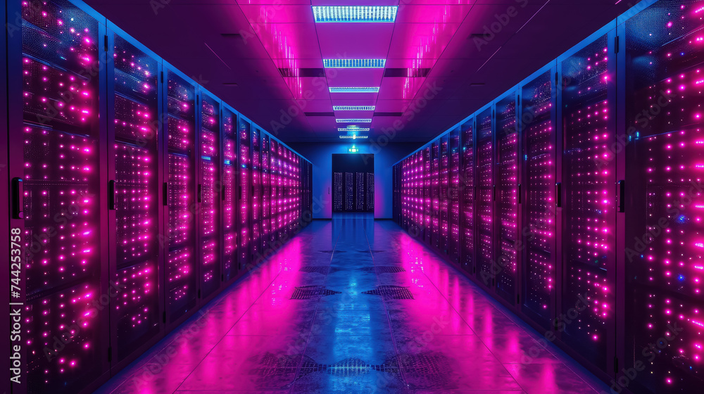 data center, cryptocurrency mining, wires, neon, motherboard, modern technology, electronics, engineering infrastructure, IT, computer, equipment, server, information, network, internet data center, cryptocurrency mining, wires, neon, motherboard, modern technology, electronics, engineering infrastructure, IT, computer, equipment, server, information, network, internet